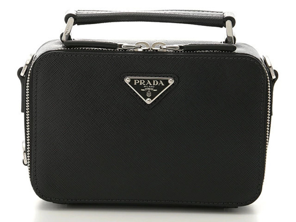 Prada Crossbody Bag Saffiano Black